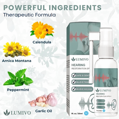 LUMIVO™ | Restore hearing and reduce tinnitus by up to 94% within the first week!
