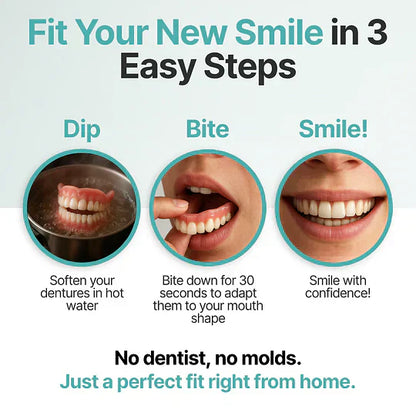 🦷 HazyGalaxy™ Custom-Fit Dentures ⏰ ENDS TODAY   70% OFF | Smile with Confidence